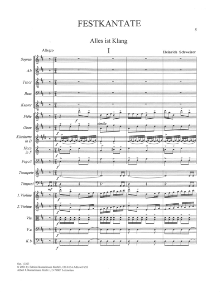 Festive Cantata Festive Cantata 4-Part scores gallery preview page 2