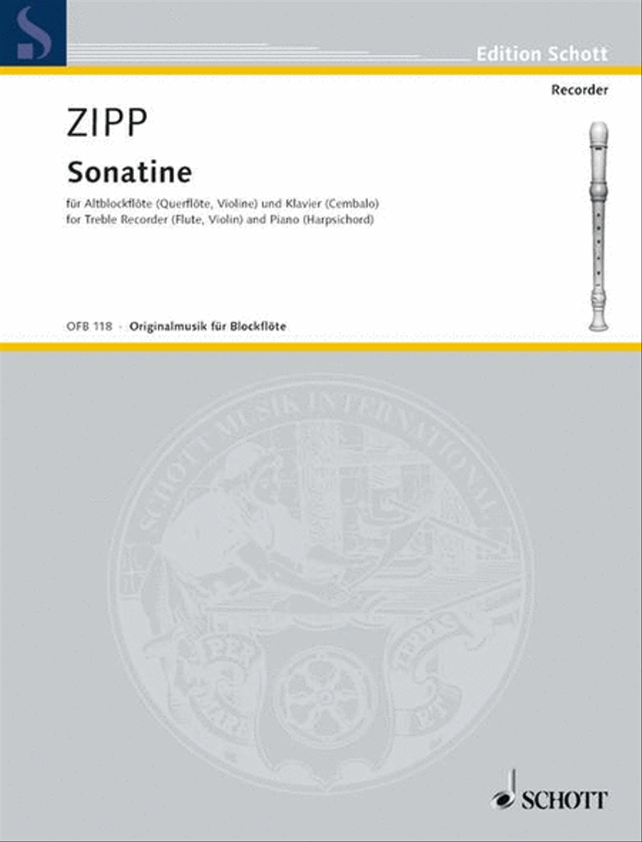 Sonatine, Op. 23a Sonatine, Op. 23a Flute scores gallery preview page 1