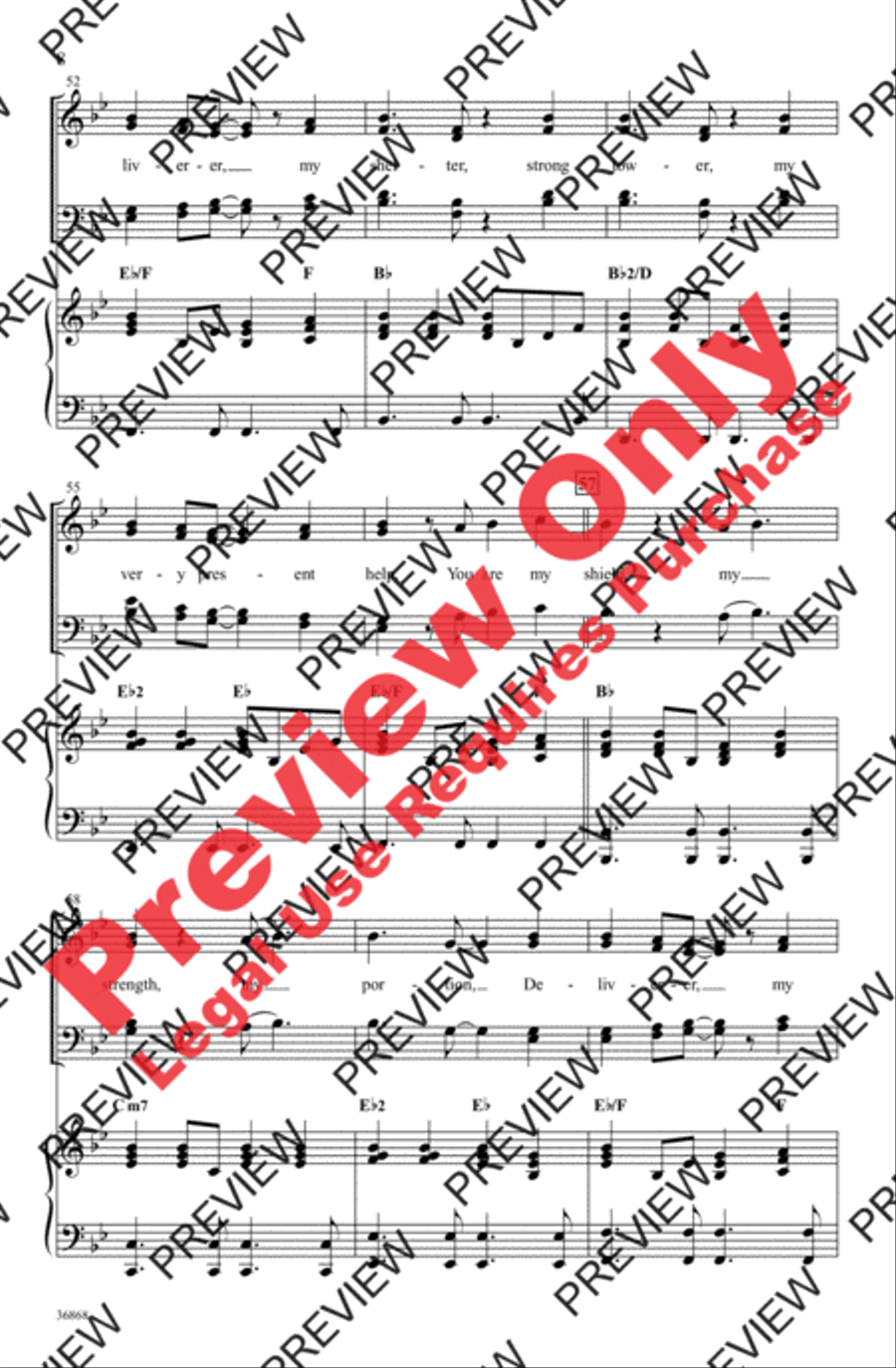 Made Me Glad Made Me Glad 4-Part scores gallery preview page 8