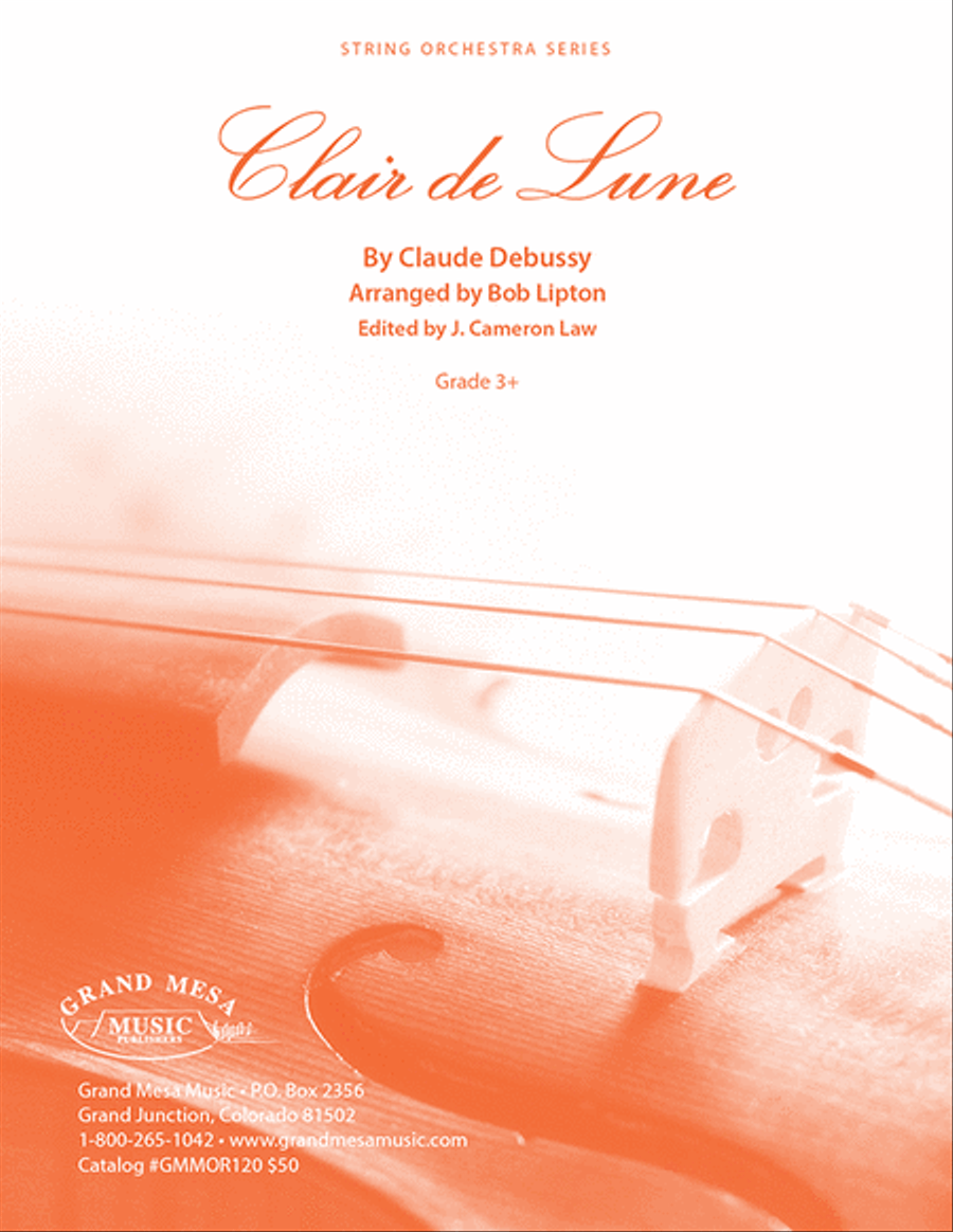 Clair De Lune String Orchestra scores gallery preview page 1