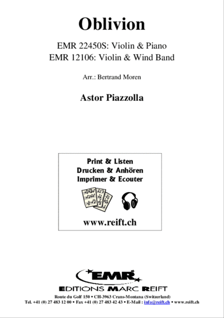 Oblivion Oblivion Violin Solo scores gallery preview page 2