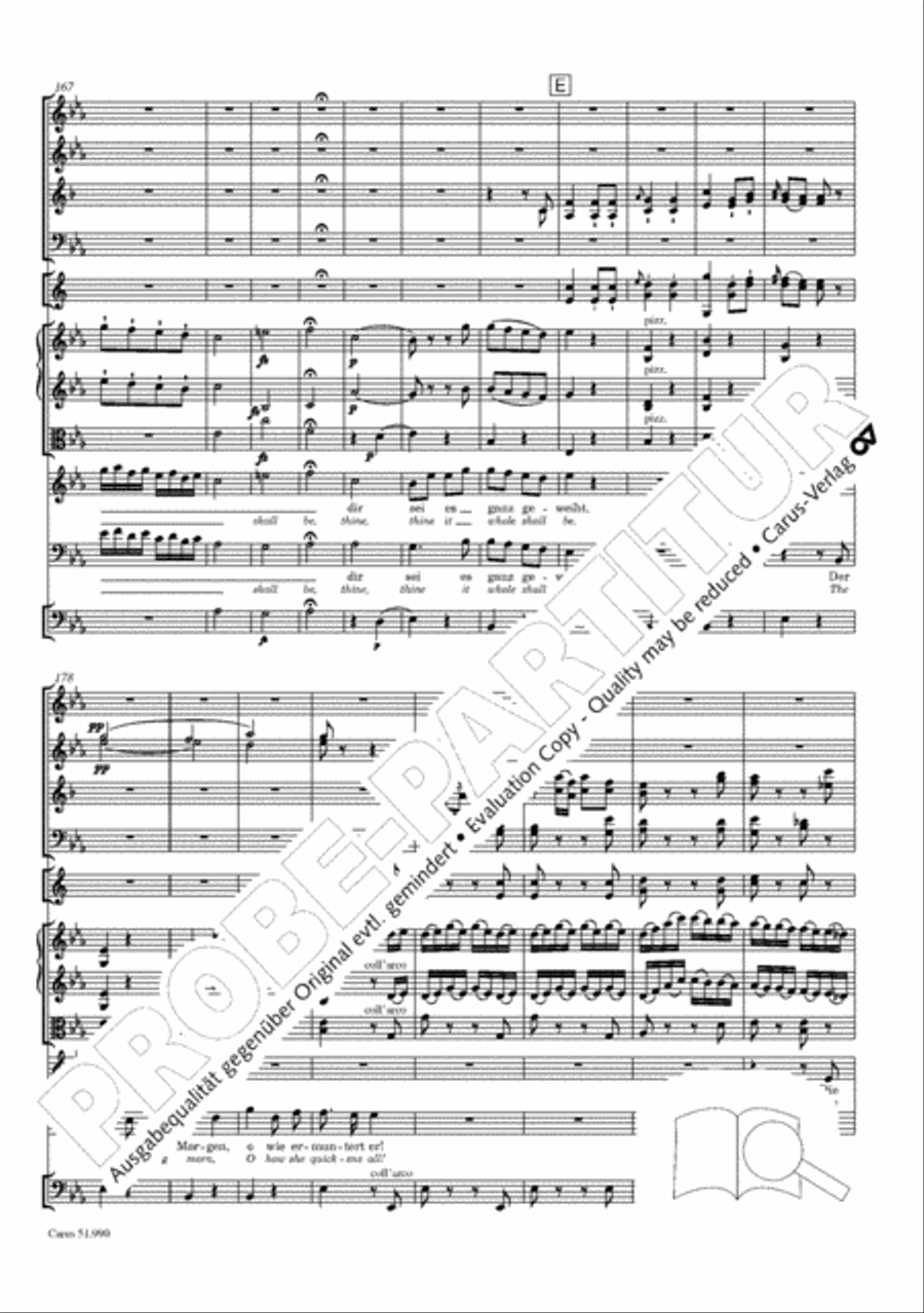 The Creation (Die Schopfung) 4-Part scores gallery preview page 315