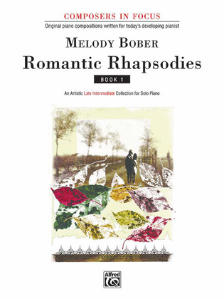 Book cover for Romantic Rhapsodies, Book 1