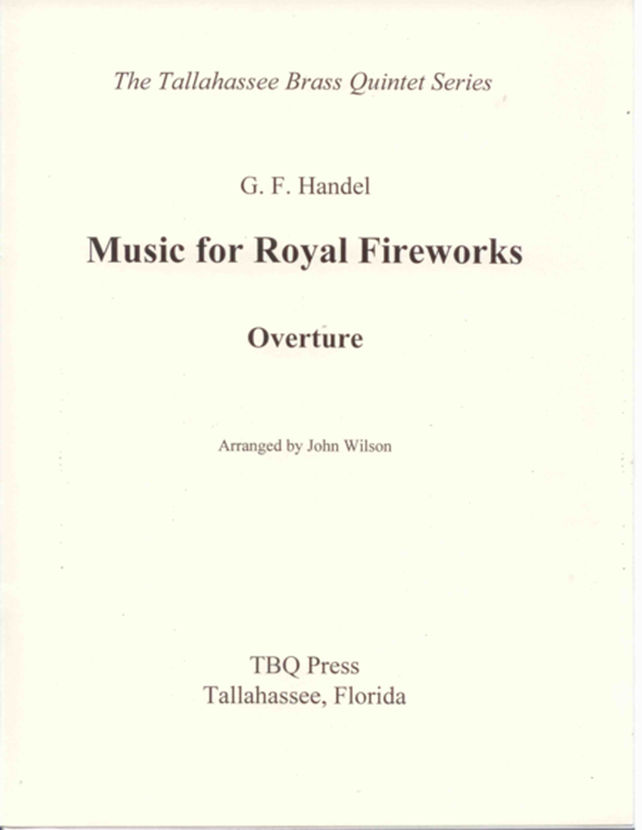 Overture to Music for Royal Fireworks