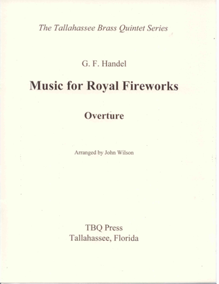 Book cover for Overture to Music for Royal Fireworks