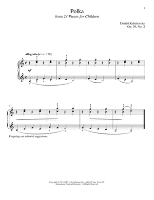 Polka, Op. 39, No. 2