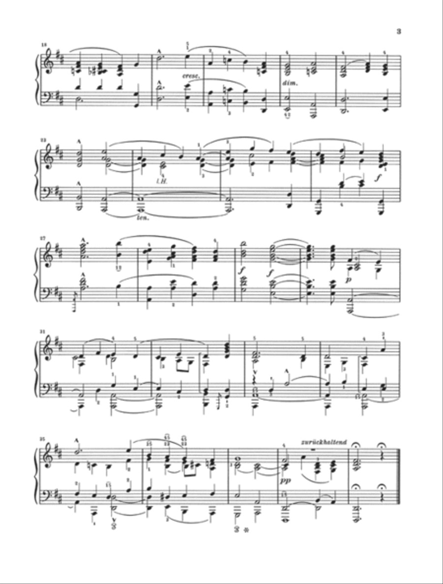 Gesänge der Frühe Op. 133 Piano Solo scores gallery preview page 3