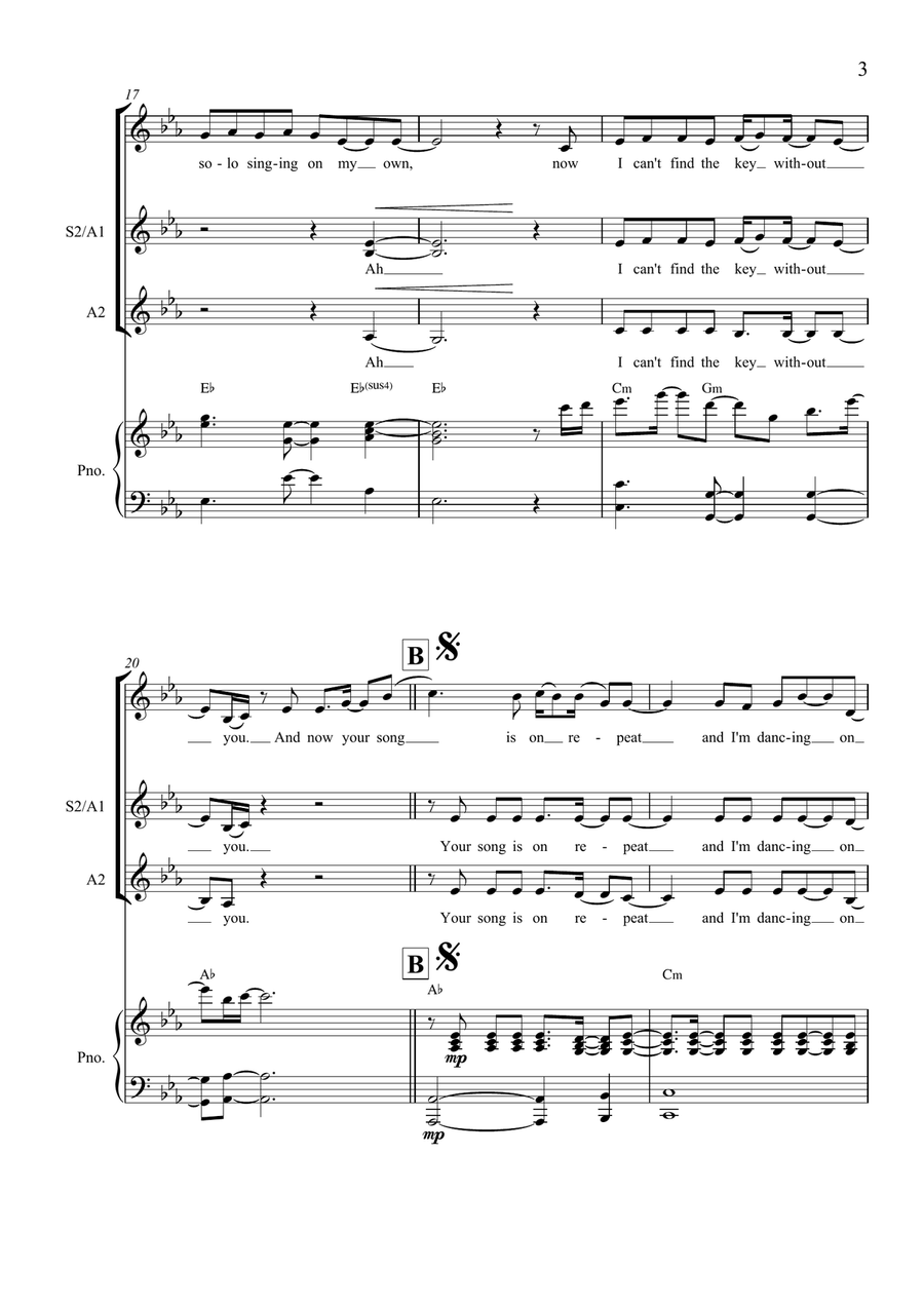 Symphony SSAA scores gallery preview page 3