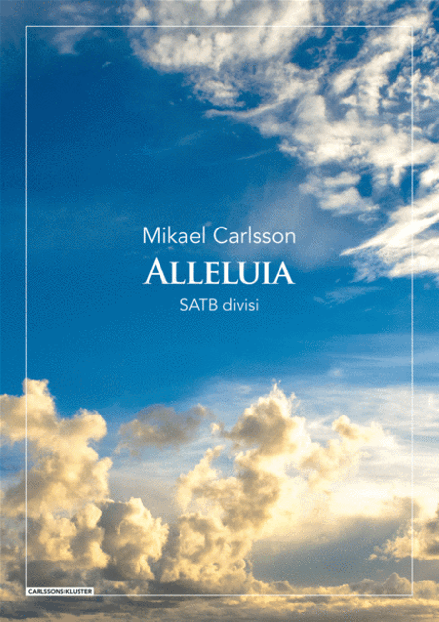Alleluia 4-Part scores gallery preview page 1