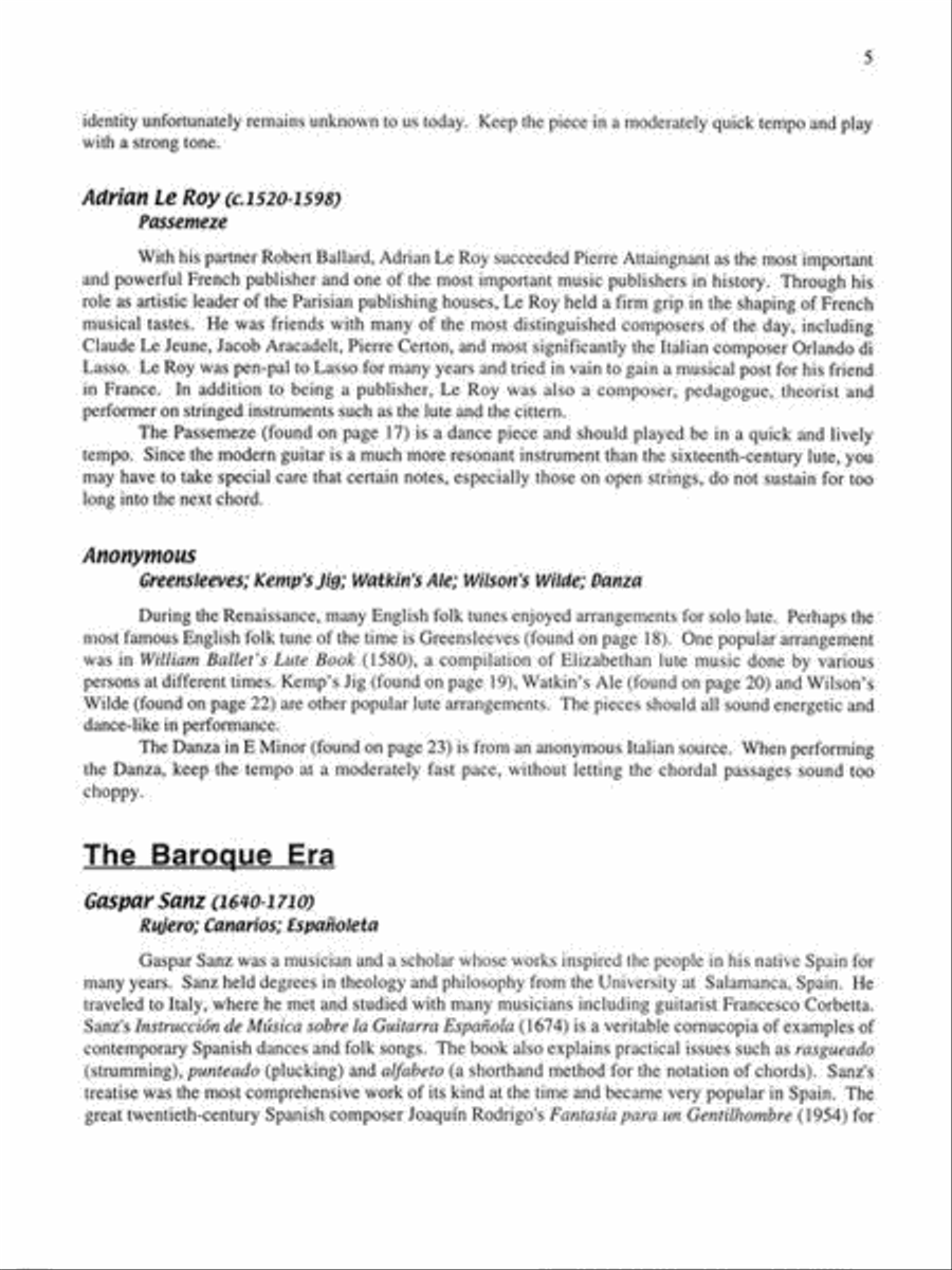 50 Classical Guitar Pieces Acoustic Guitar scores gallery preview page 5