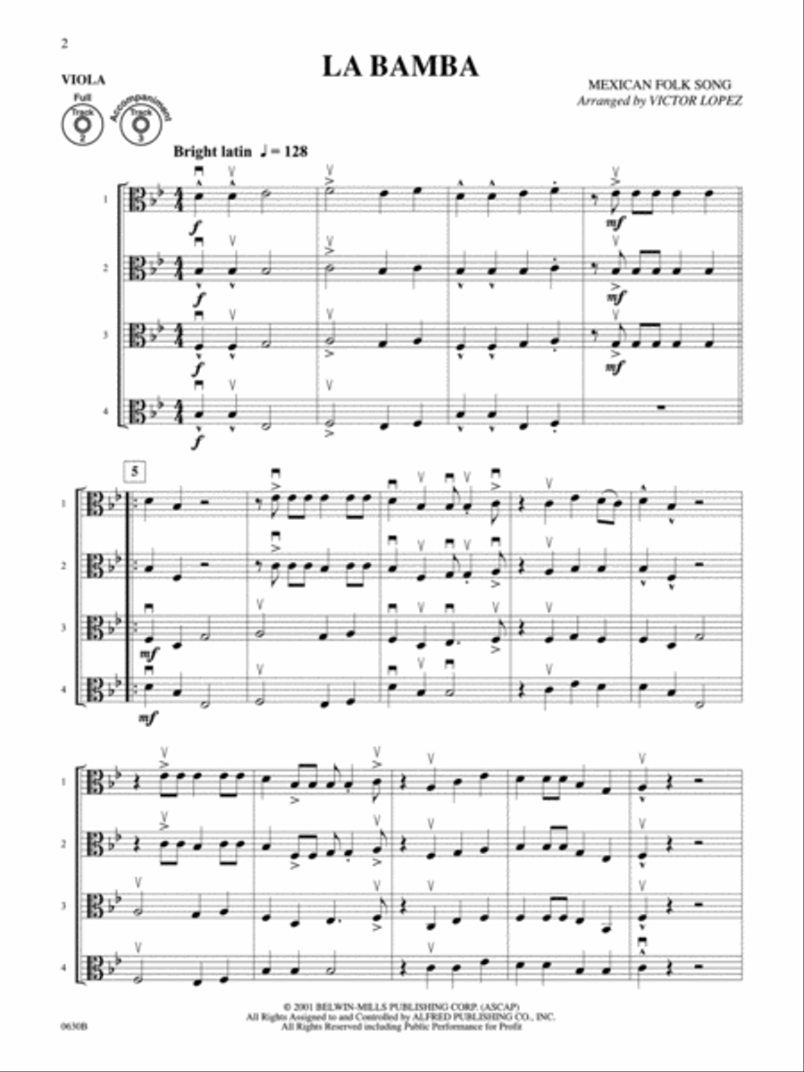 Flex-Ability Pops -- Solo-Duet-Trio-Quartet with Optional Accompaniment Small Ensemble scores gallery preview page 2