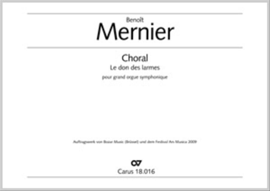 Choral Le don des larmes