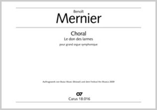 Book cover for Choral Le don des larmes