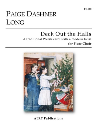 Book cover for Deck Out the Halls for Flute Choir