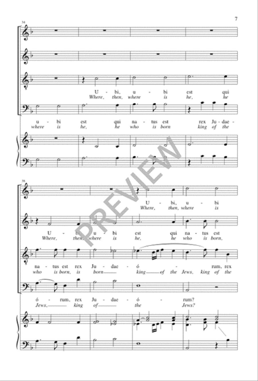 Reges de Saba Reges de Saba 4-Part scores gallery preview page 7