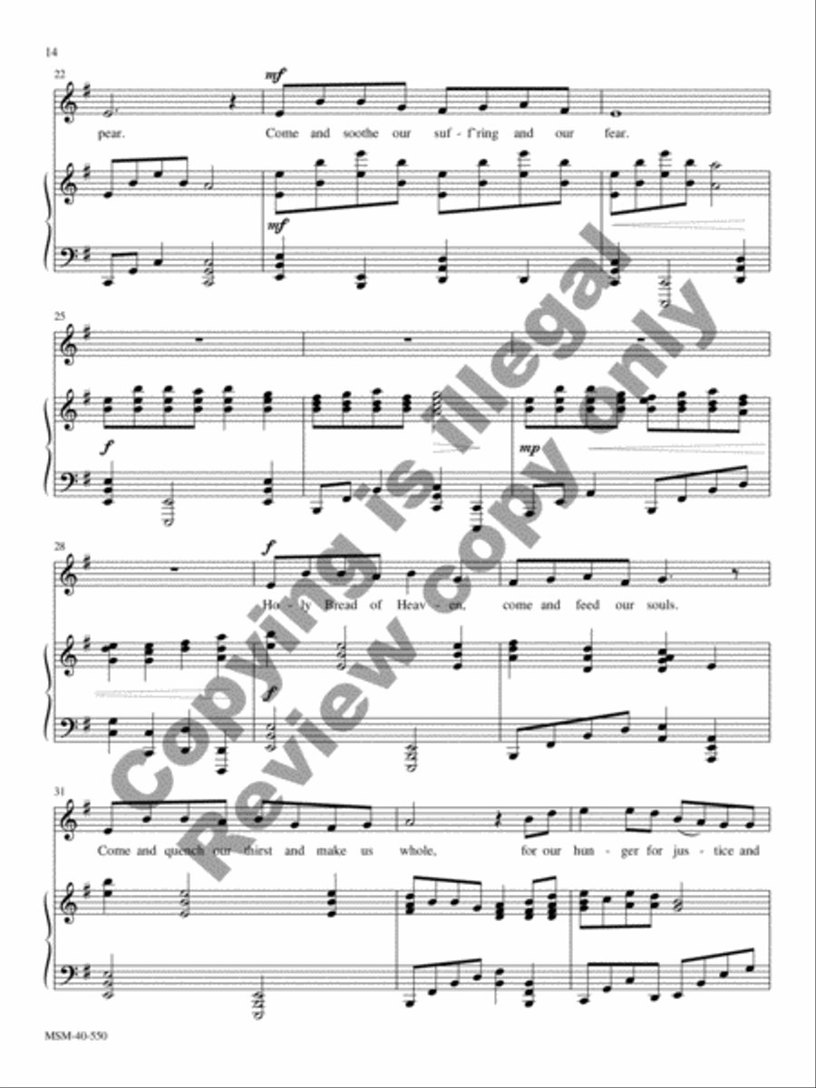 Sing Praise Voice Solo scores gallery preview page 10