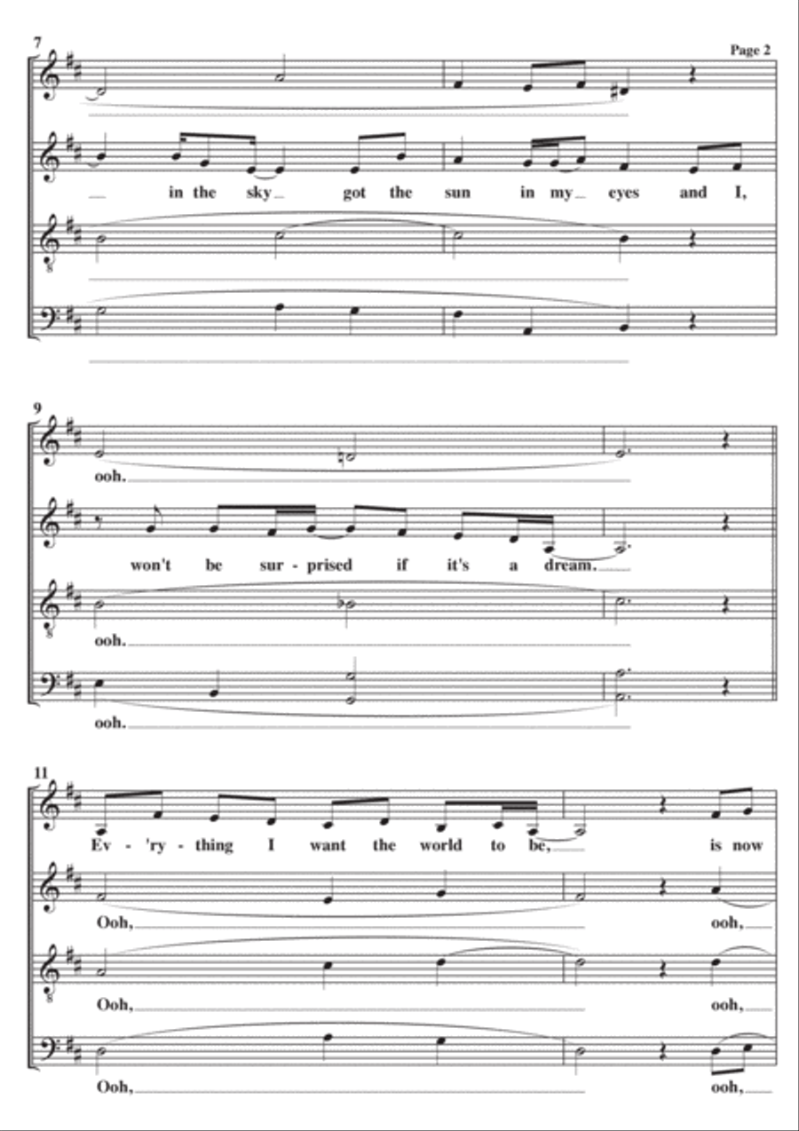 Top Of The World 4-Part scores gallery preview page 2