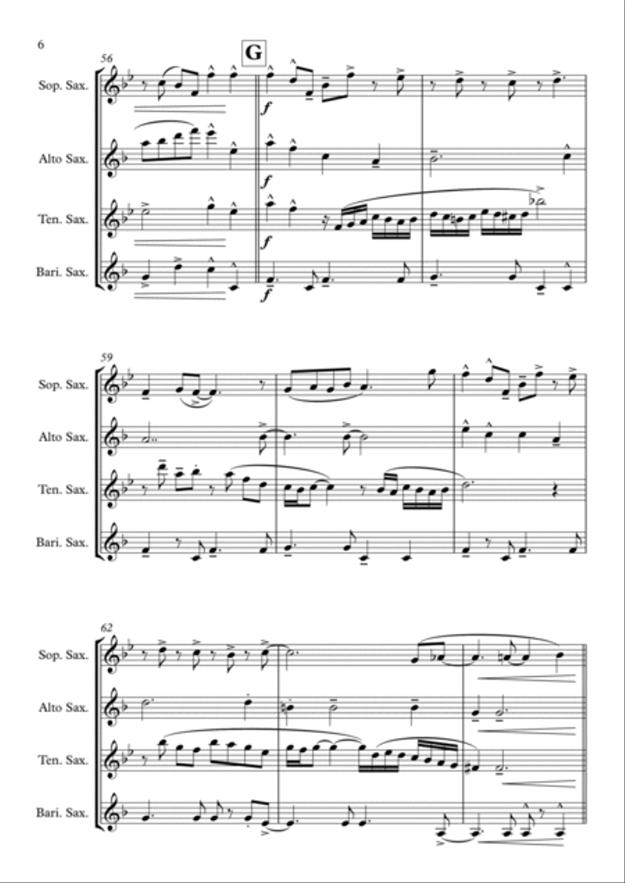You Are The Sunshine Of My Life You Are The Sunshine Of My Life Woodwind Quartet scores gallery preview page 6