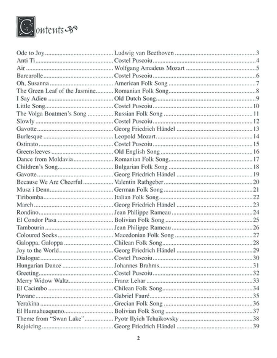 Easy Duets for Violin String Duet scores gallery preview page 3