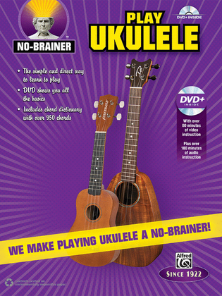 Book cover for No-Brainer Play Ukulele