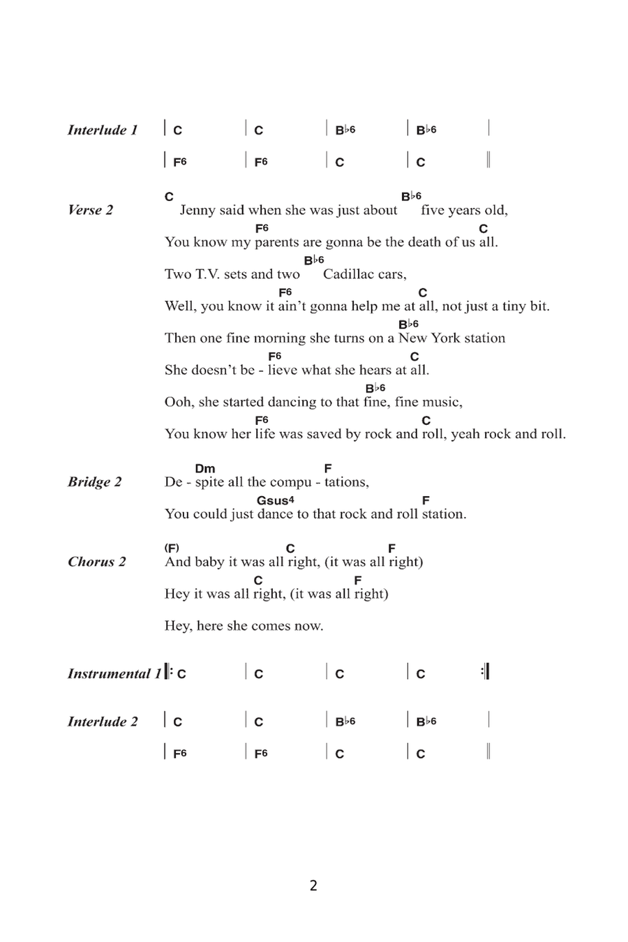 Rock And Roll Guitar scores gallery preview page 2