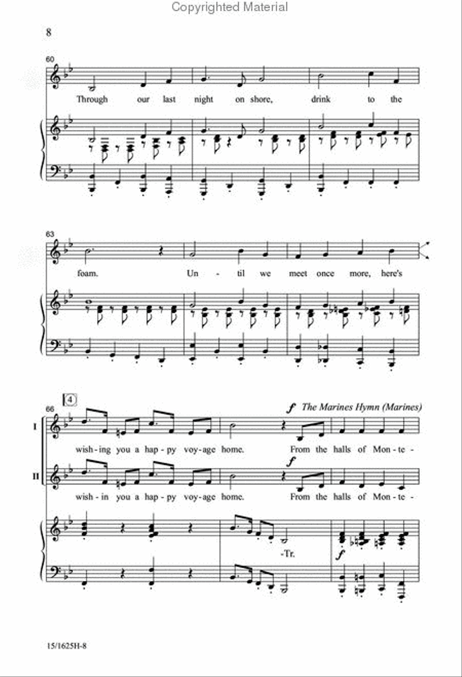 A Patriotic Salute A Patriotic Salute 2-Part scores gallery preview page 7