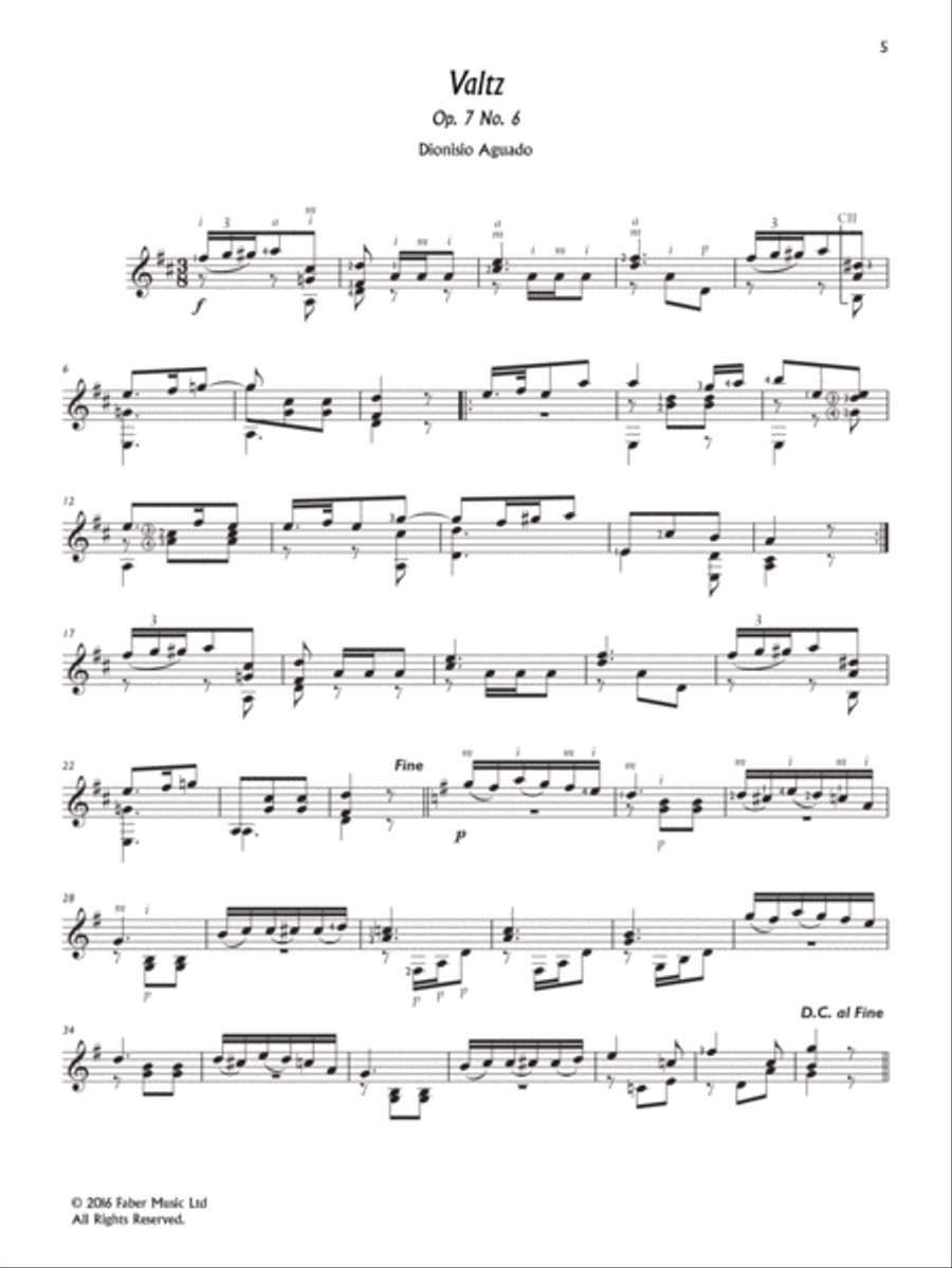 The Classical Guitar Collection Acoustic Guitar scores gallery preview page 5