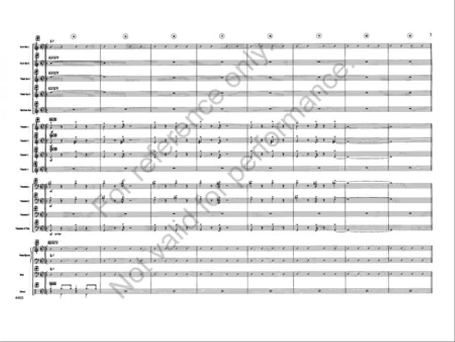 Speed Trap Speed Trap Jazz Ensemble scores gallery preview page 6