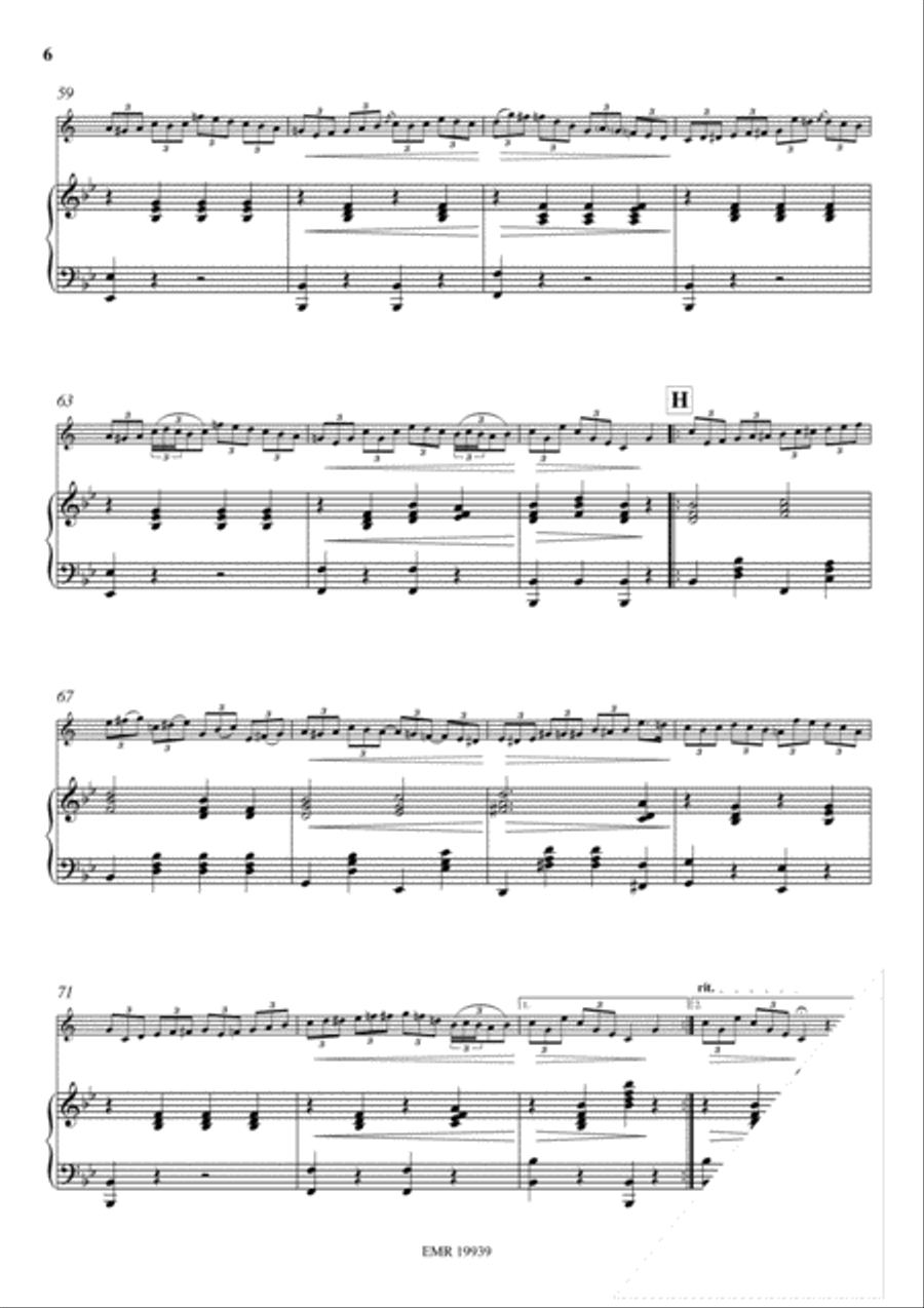 Annie Laurie Euphonium scores gallery preview page 6
