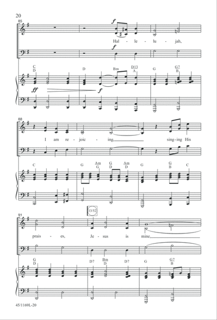 Simply Southern Gospel 3-Part scores gallery preview page 20