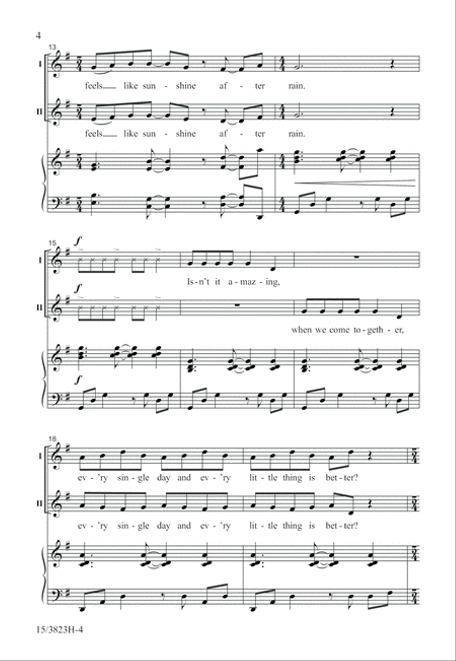 Isn't It Amazing? 2-Part scores gallery preview page 4