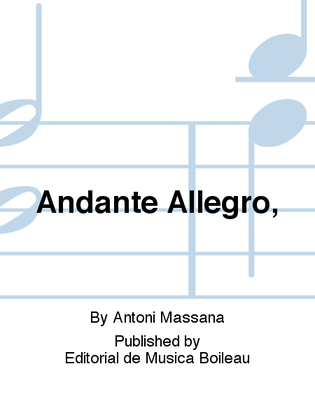 Andante Allegro,