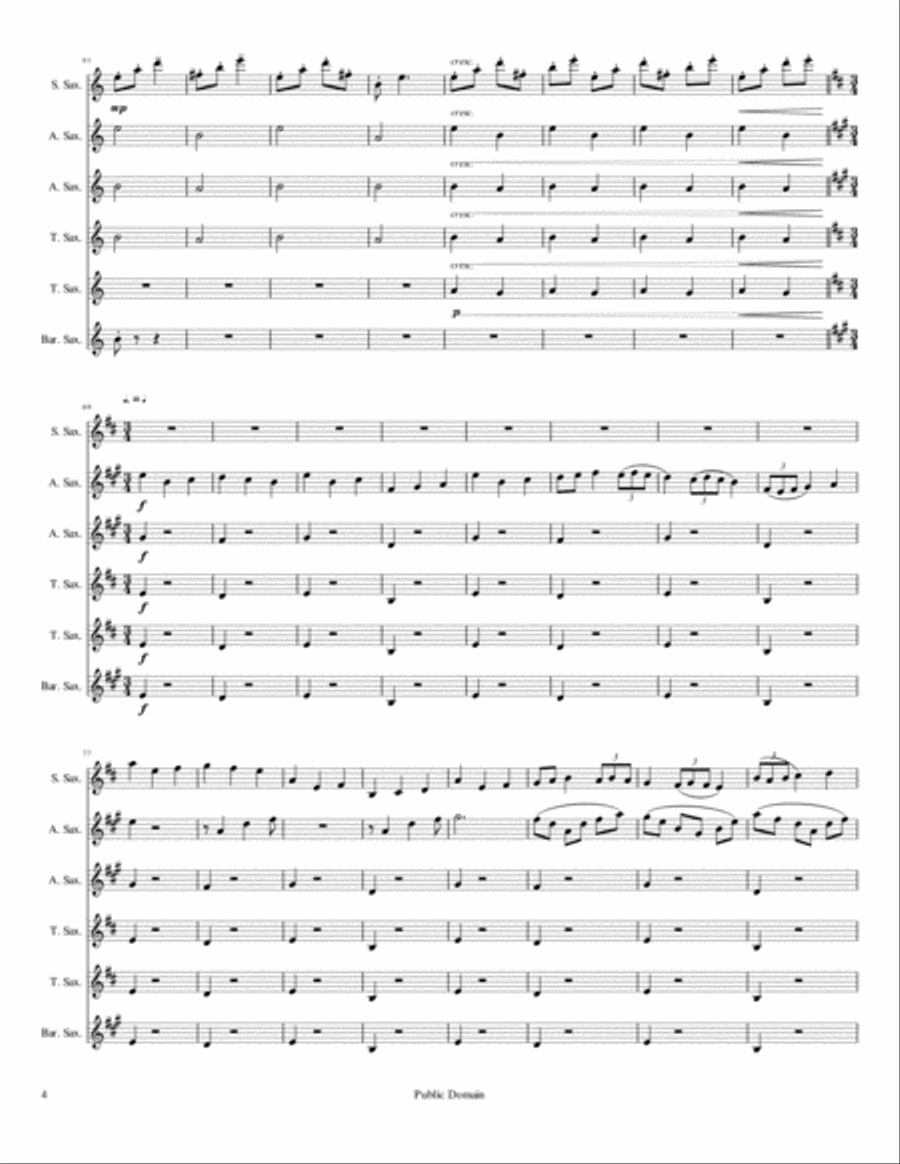 Jupiter Jupiter Woodwind Ensemble scores gallery preview page 4