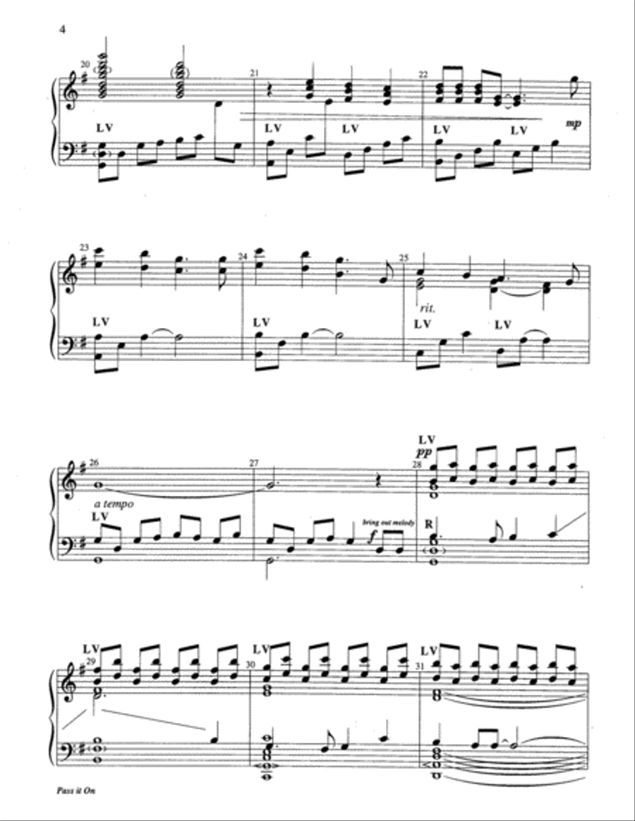 Pass It On 5-Octaves scores gallery preview page 11
