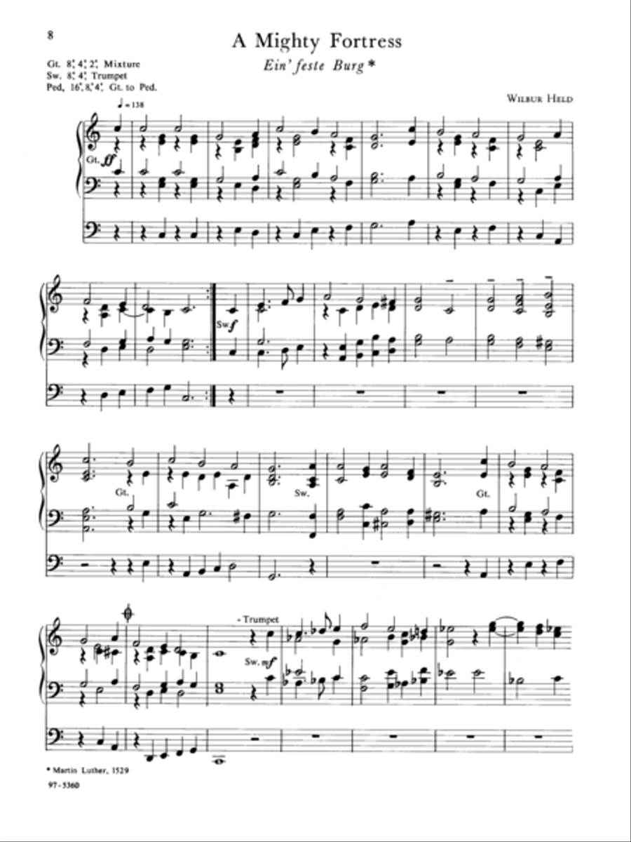 Hymn Preludes for the Autumn Festivals Organ scores gallery preview page 5