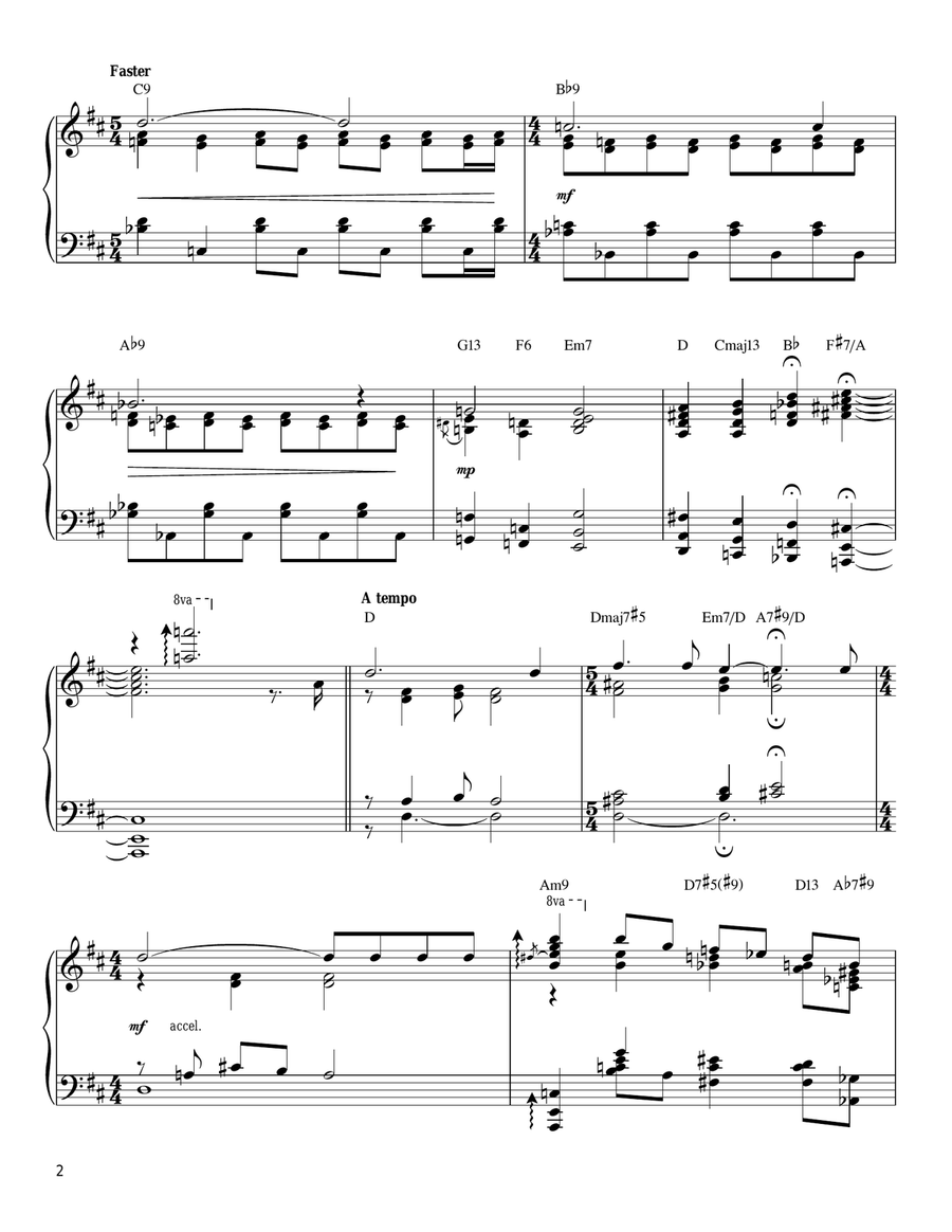 Little Girl Blue Little Girl Blue Piano scores gallery preview page 2