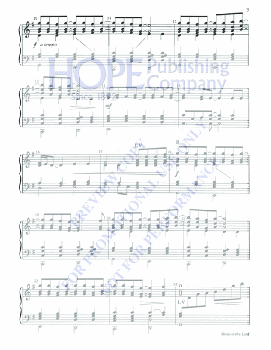 Shout to the Lord 5-Octaves scores gallery preview page 3