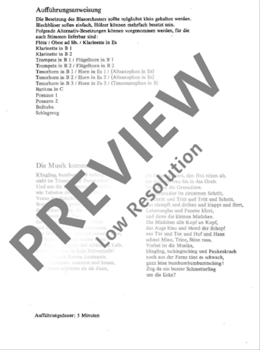 Die Musik kommt Die Musik kommt TTBB scores gallery preview page 2