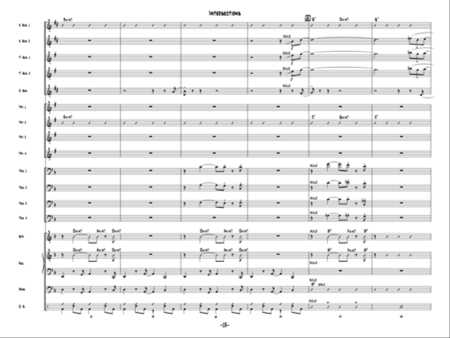 Intersections Jazz Ensemble scores gallery preview page 12