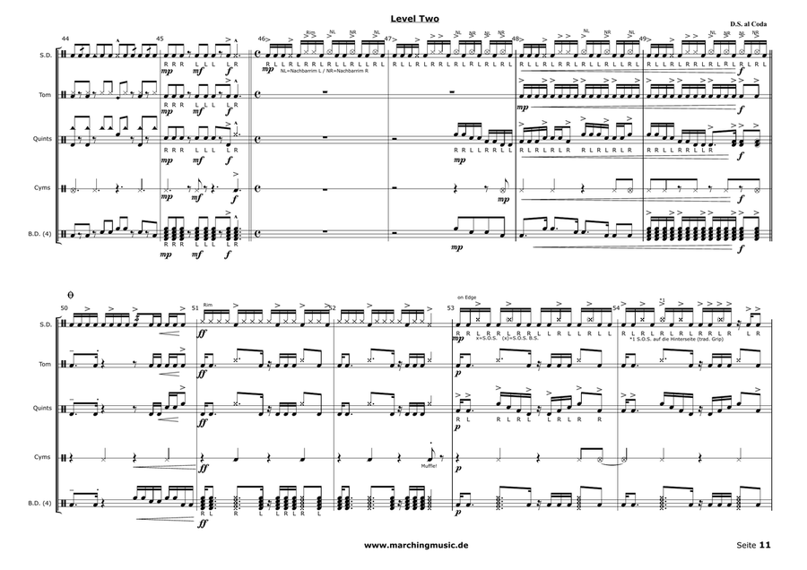 LEVEL TWO (Drumline Feature) image number null