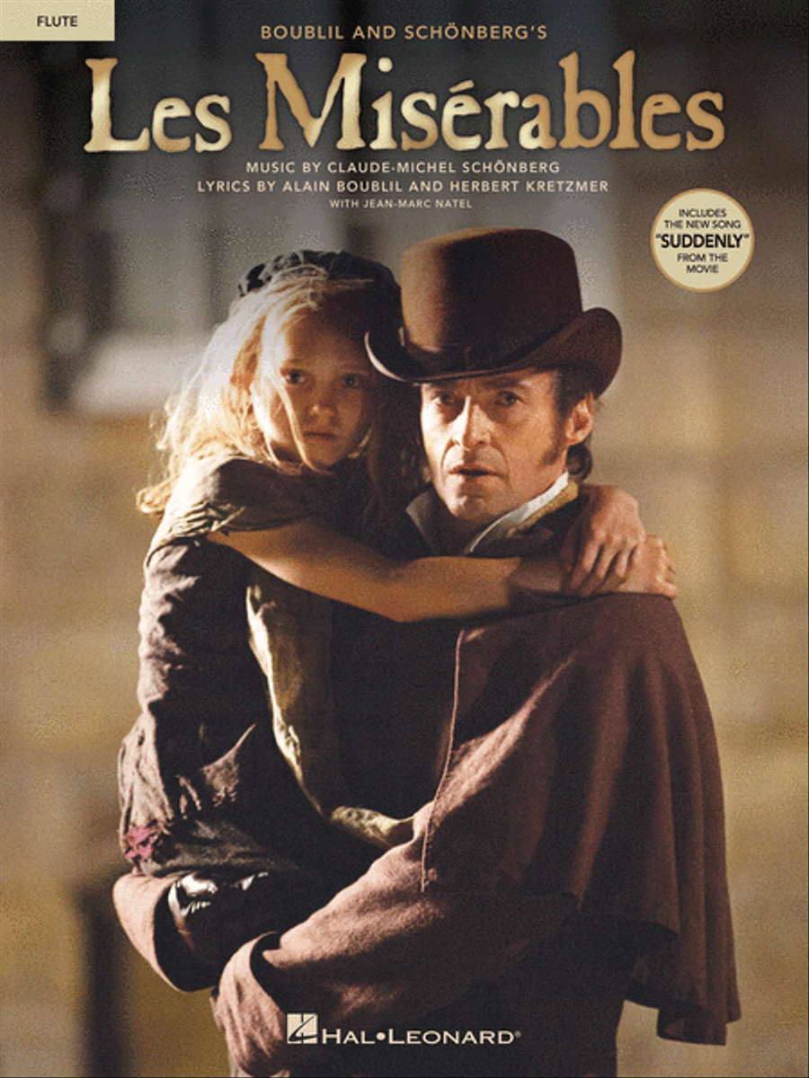 Les Misérables – Instrumental Solos from the Movie Flute Solo scores gallery preview page 1