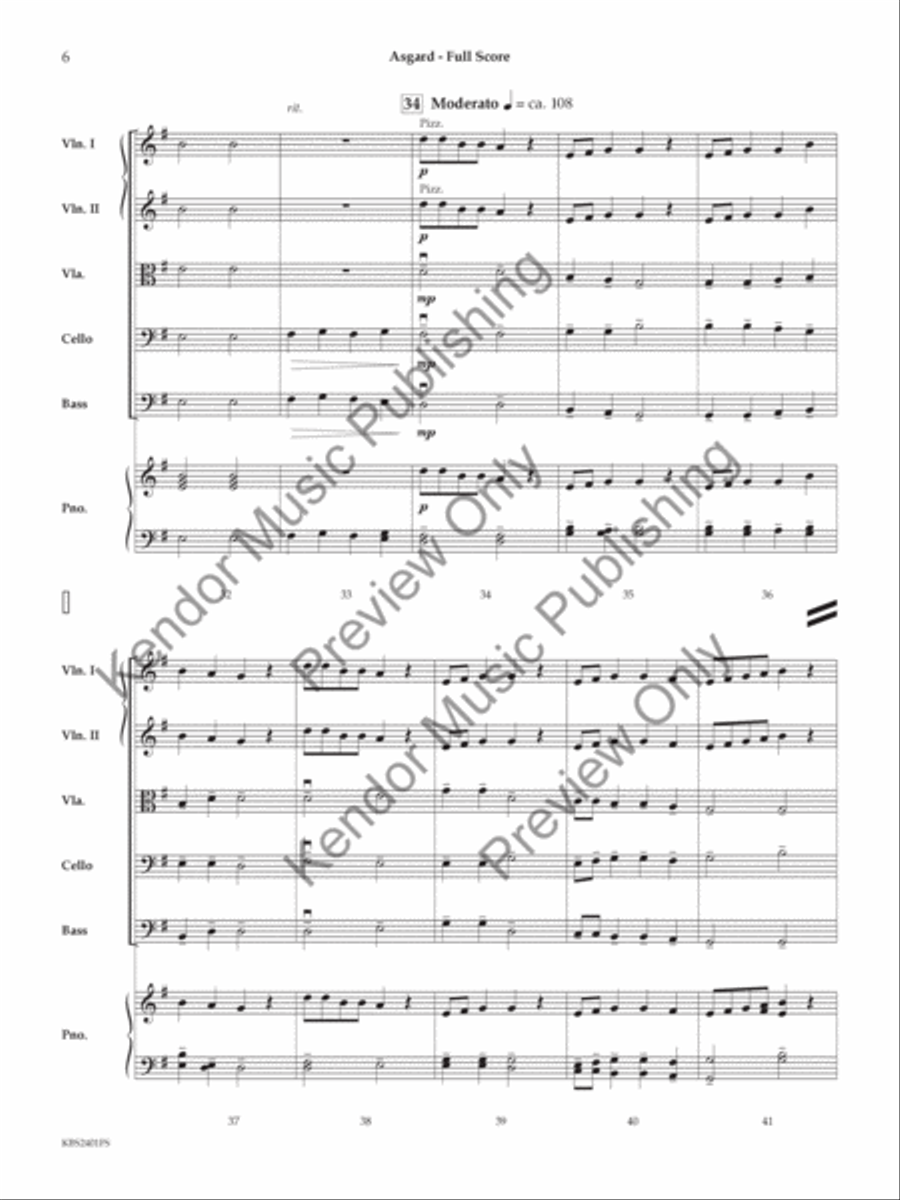 Asgard String Orchestra scores gallery preview page 7