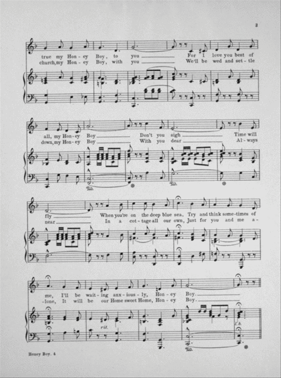 Honey Boy Voice scores gallery preview page 3