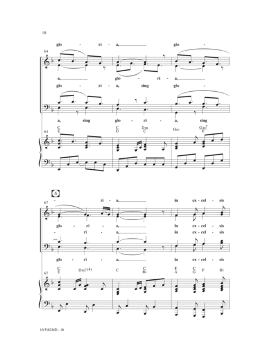 Jesus, Prince of Peace 4-Part scores gallery preview page 9