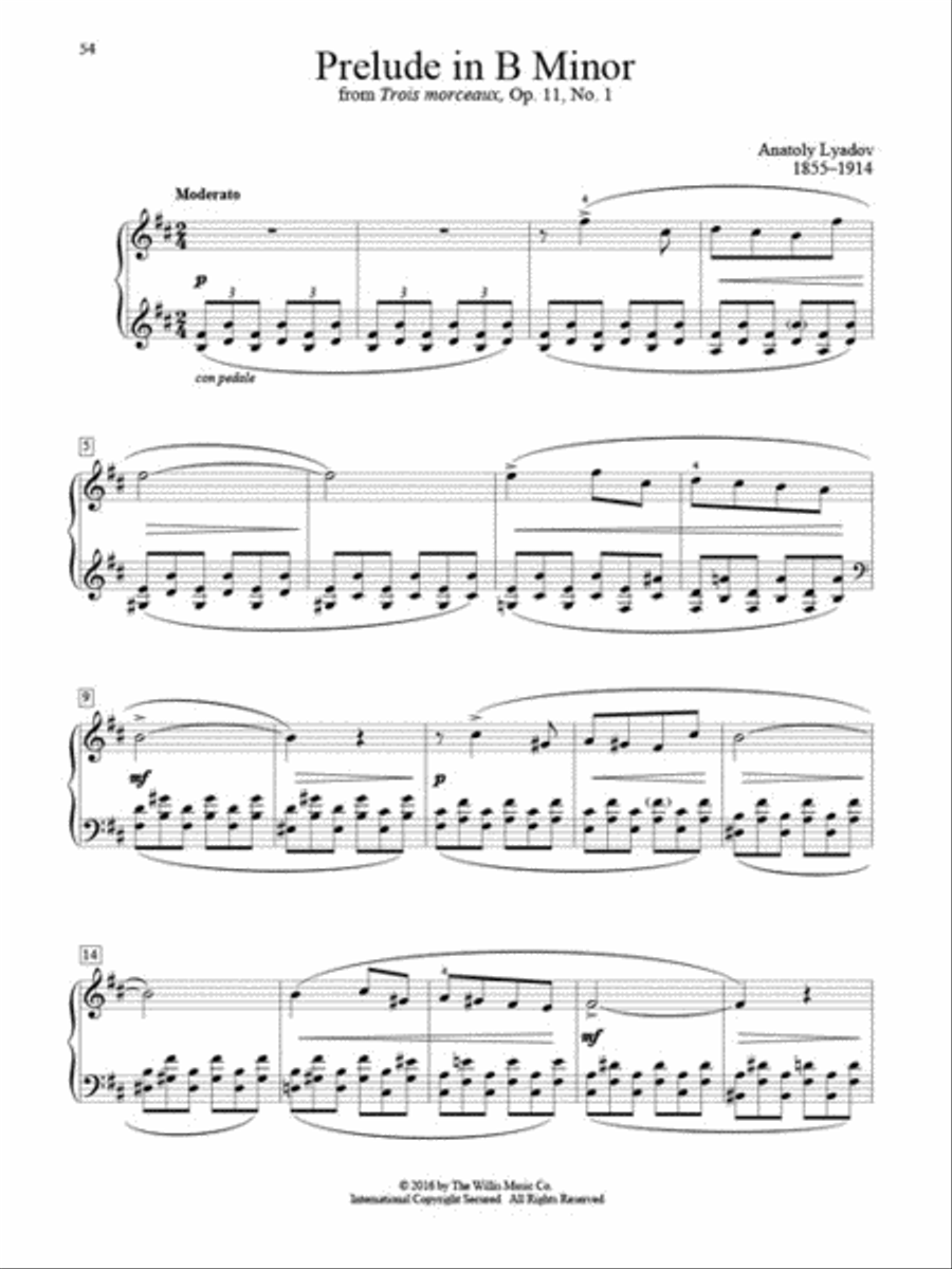 Classical Piano Solos – Fifth Grade Piano Solo scores gallery preview page 3