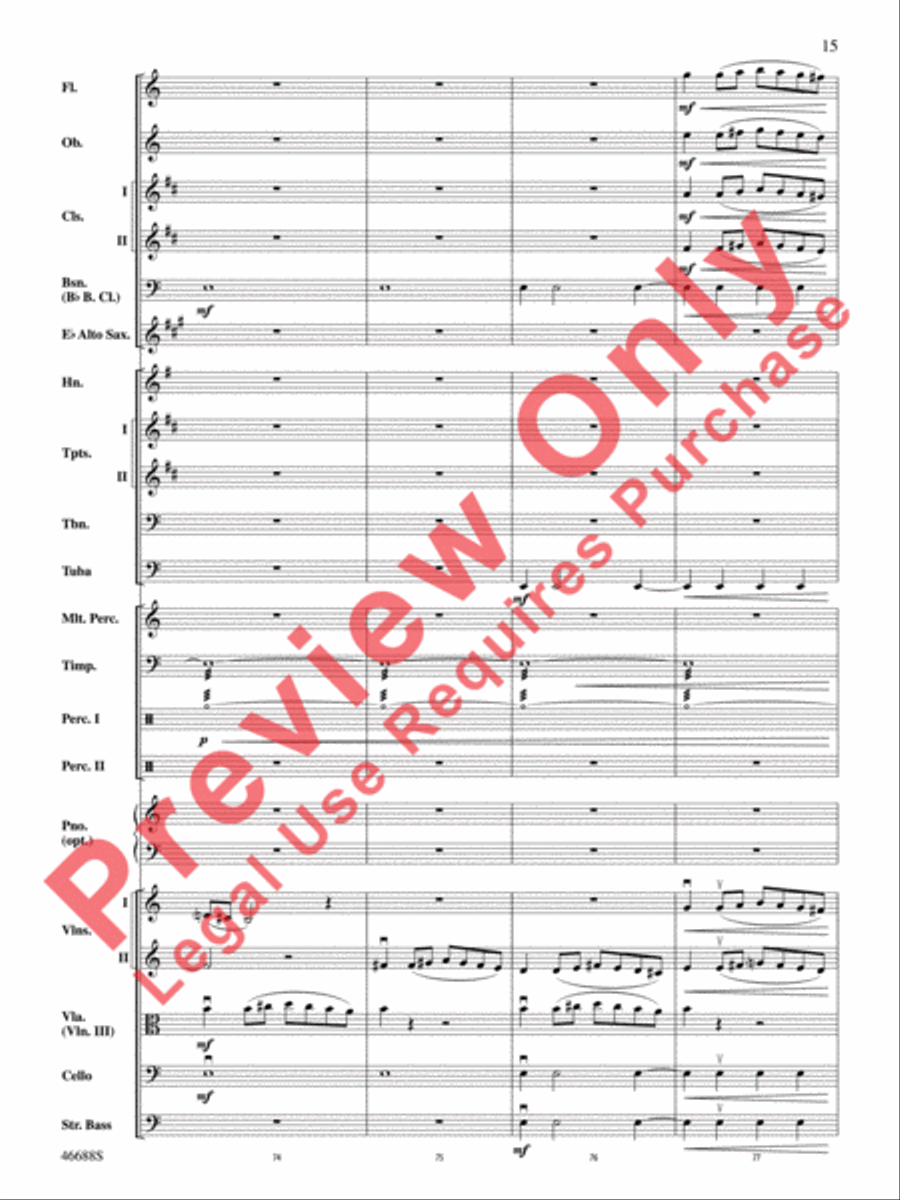 Russian Christmas Music Russian Christmas Music Full Orchestra scores gallery preview page 16