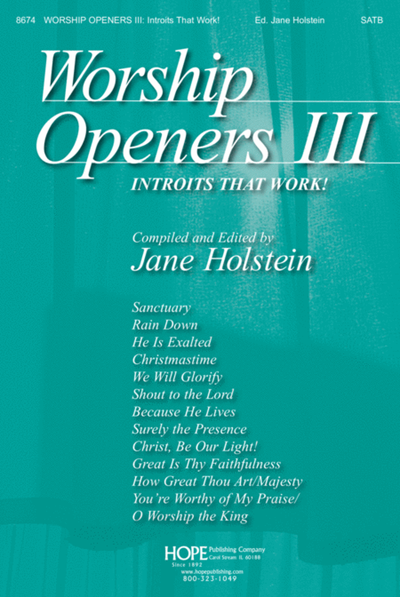 Worship Openers: Introits that Work!, Vol. 3 image number null