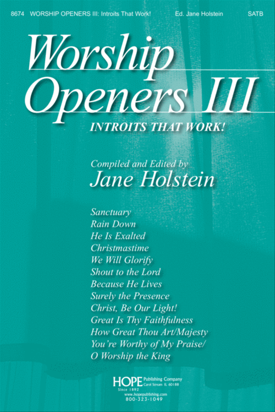 Worship Openers: Introits that Work!, Vol. 3 4-Part scores gallery preview page 2