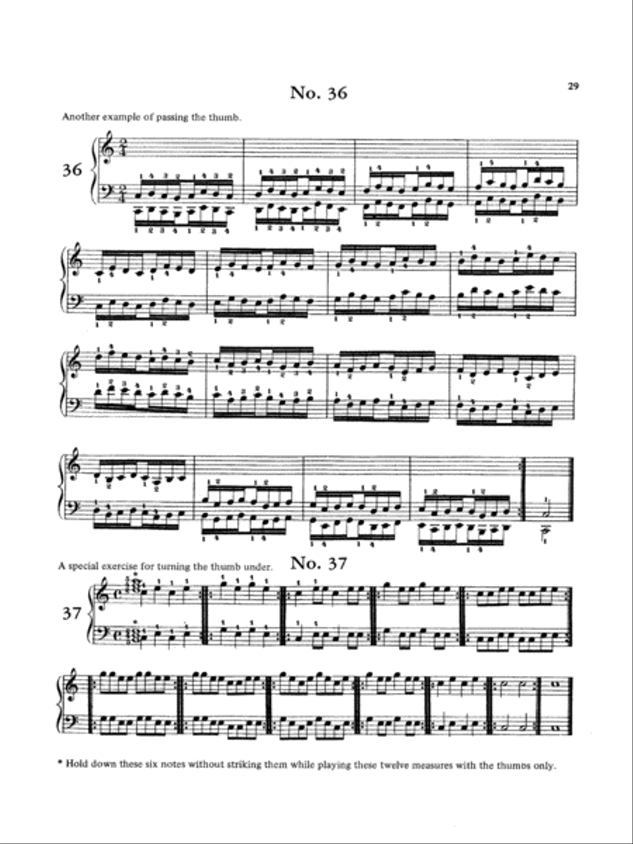 Hanon: The Virtuoso Pianist (Volume II) Piano Solo scores gallery preview page 1
