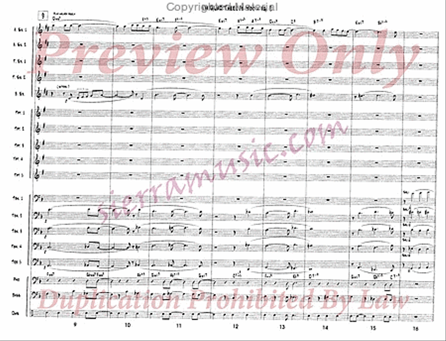 I'm Glad There Is You Jazz Ensemble scores gallery preview page 3